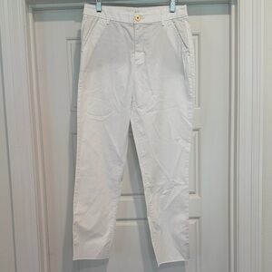 Lilly Pulitzer Women's White Chinos